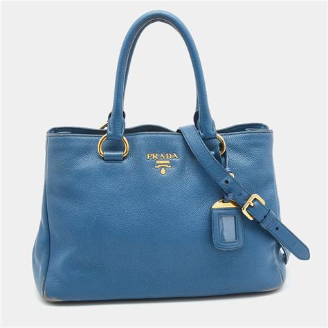 prada daino tote blue|prada vit daino.